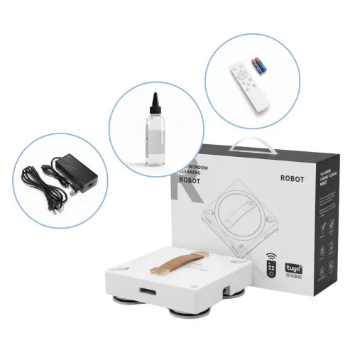 Elinar Smartclean - Ramenwasser Robot met Vacuüm en Spray - overzicht